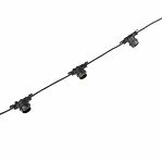 Гирлянда светодиодная Uniel UDL-K121 10/E27/5M 5C IP65 BLACK BELT-LIGHT, Белт-лайт, без ламп, UL-00007150, 5 м