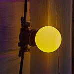 Гирлянда светодиодная Uniel UDL-K121 10/E27/5M 5C IP65 BLACK BELT-LIGHT, Белт-лайт, без ламп, UL-00007150, 5 м