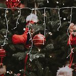 Гирлянда светодиодная Sneha A-056R WT FLASH, IP44, бахрома, Нейтральный свет, 5 м