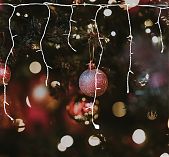 Гирлянда светодиодная Sneha A-056R WW, IP44, бахрома, Теплый свет, 5 м