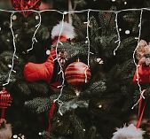 Гирлянда светодиодная SnehaA-056R WT FLASH, IP44, бахрома, Нейтральный свет, 5 м