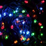 Гирлянда светодиодная Волшебная страна LED100-5-MC 54090, IP20, нить, Разноцветная, 5 м