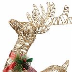 Фигура светодиодная Олень Y4-4111, 60 LED, декоративная, Теплый свет, высота 60 см