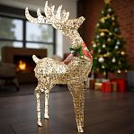 Фигура светодиодная Олень Y4-4111, 60 LED, декоративная, Теплый свет, высота 60 см