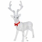 Фигура светодиодная Олень Y4-7437, 100 LED, декоративная, Нейтральный свет, высота 80 см