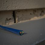 Кабель для погружного насоса Aristocavi H07BB-F 3х1.5 кв.мм круглый, синий, длина 1 метр