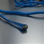 Кабель для погружного насоса Aristocavi H07BB-F 3х1.5 кв.мм круглый, синий, длина 1 метр