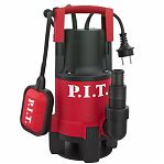 Насос дренажный P.I.T. PSW550-W, 550 Вт, грязная вода, пластик, напор 9 м, 150 л/мин