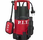Насос дренажный P.I.T. PSW550-W, 550 Вт, грязная вода, пластик, напор 9 м, 150 л/мин