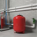 Бак расширительный Vodos Heat VS00210, для системы отопления 100 л, 5 бар, вертикальная установка