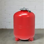 Бак расширительный Vodos Heat VS00210, для системы отопления 150 л, 5 бар, на ножках, вертикальная установка