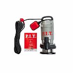 Насос дренажный P.I.T. PSW550-C2, 550 Вт, нержавеющая сталь, чистая вода, напор 15 м, 300 л/мин