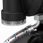 Станция насосная P.I.T. POG1100-P1 пластик, нержавеющая сталь 1100 Вт, напор 45 м, бак 24 л, 63 л/мин