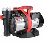 Станция насосная P.I.T. POG1100-P1 пластик, нержавеющая сталь 1100 Вт, напор 45 м, бак 24 л, 63 л/мин