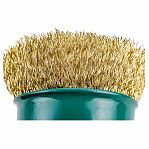 Щетка для УШМ Волат 81030-75, М14, чашка 75 мм, по металлу, торцевая крацовка