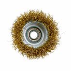 Щетка для УШМ Волат 81030-75, М14, чашка 75 мм, по металлу, торцевая крацовка