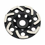 Чашка алмазная шлифовальная Росомаха 124125, Бумеранг, по бетону, 125х22.2 мм, финишная обработка