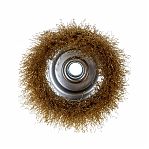 Щетка для УШМ Волат 81030-100, волнистая проволока, М14, 100 мм