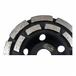 Чашка алмазная Gepard GP0808-115 двухрядная, по бетону, 115 мм