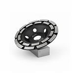 Чашка алмазная Gepard GP0808-125, шлифовальная, черный, 22.2х125 мм