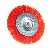 Корщетка-колесо FIT 38607, для дрелей, хвостовик 6 мм, диаметр 75 мм