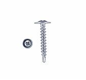 Саморез с прессшайбой Жесть УТ-00003089 острый 4.2х38 мм, оцинкованная сталь, упаковка 200 шт, контейнер 0.5 л