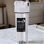 Корпус-колба фильтра ESSAN LUCK UT-00040272 прозрачный, пластик, холодная вода, 10SL, 1"
