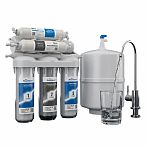 Система очистки воды 5 ступеней Аквабрайт АБФ-ОСМО-5 Промо с отдельным краном, 1/2 дюйма