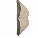 Блок-хаус, сорт АВ, Хвоя 28х142х5000 мм, имитация бревна, в упаковке 4 штуки