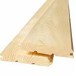 Имитация бруса, сорт АВ, Хвоя, 16х140х6000 мм, в упаковке 6 штук