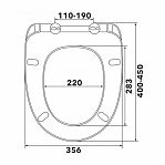Сиденье для унитаза AV Engineering TRON AVE129620, быстросъемное, с крышкой, с микролифтом, дюропласт, цвет белый