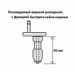 Сиденье для унитаза AV Engineering TRON AVE129620, быстросъемное, с крышкой, с микролифтом, дюропласт, цвет белый