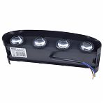 Светильник уличный светодиодный Uniel ULU-P20B-8W/4000K IP65 BLACK UL-00010514, нейтральный белый свет