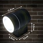 Светильник уличный Uniel UUL-S91A 50W/GX53 IP65 BRONZE светодиодный UL-00009361, бронзовый