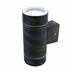 Светильник уличный Uniel UUL-S92A 2х50W/GX53 IP65 BRONZE светодиодный UL-00009364, бронзовый