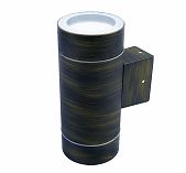 Светильник уличный Uniel UUL-S92A 2х50W/GX53 IP65 BRONZE светодиодный UL-00009364, бронзовый