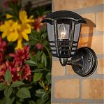 Фонарь уличный Reluce 08303-9.2-001SJ BKG настенный, 40 Вт, Е27, IP54, металл, бронза