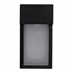 Фонарь уличный Reluce 09355-9.2-001U BK настенный, 40 Вт, Е27, IP44, металл, черный с белым