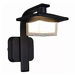 Фонарь настенный Reluce 08332-9.2-001JH LED12W BK RLOS, для освещения придомовых территорий