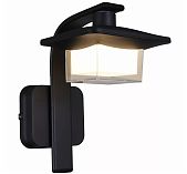 Фонарь настенный Reluce 08332-9.2-001JH LED12W BK RLOS, для освещения придомовых территорий