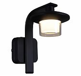 Фонарь настенный Reluce 08334-9.2-001JH LED12W BK RLOS, для освещения придомовых территорий