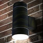 Светильник уличный Uniel UUL-S92A 2х50W/GX53 IP65 BRONZE светодиодный UL-00009364, бронзовый