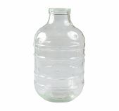 Банка стеклянная Ламели твист-офф ТО-100 без крышки, прозрачная, 10 л