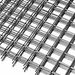 Секция заборная 3000х2000 мм, ячейка 115х118 мм, d 3.7 мм, сетка оцинкованная