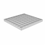 Решетка ячеистая, стальная, оцинкованная, водоприемная, 285х285 мм