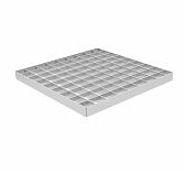 Решетка ячеистая, стальная, оцинкованная, водоприемная, 285х285 мм