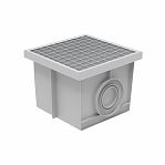 Решетка ячеистая, стальная, оцинкованная, водоприемная, 285х285 мм