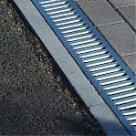 Решетка водоприемная Gidrolica стальная, оцинкованная, для канала DN100, штампованная, 1000х136х20 мм