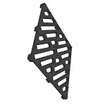 Решетка водоприемная Gidrolica чугунная, для дождеприемника, 285х285 мм