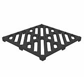 Решетка водоприемная Gidrolica чугунная, для дождеприемника, 285х285 мм